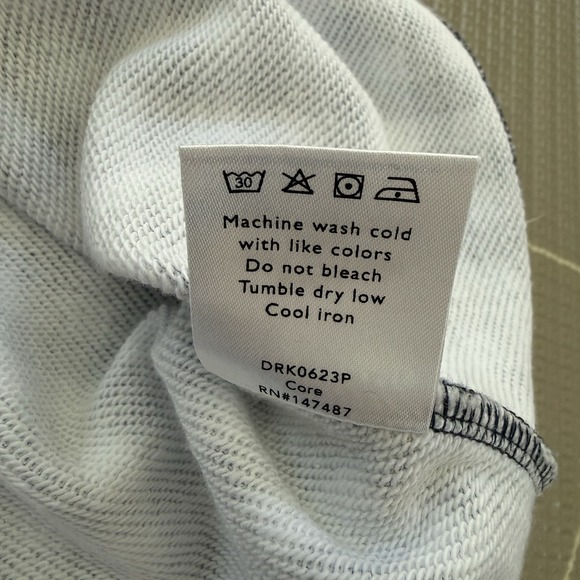 NEW Draper James Natalie Cotton Gingham Sweatshirt Dress in Navy Size 2X - Picture 7 of 9